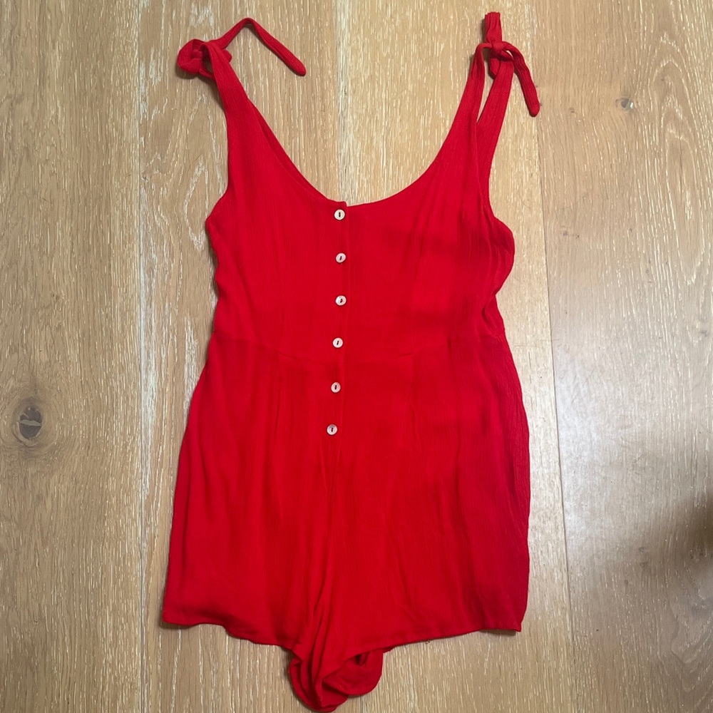 Kimchi Blue Red Romper